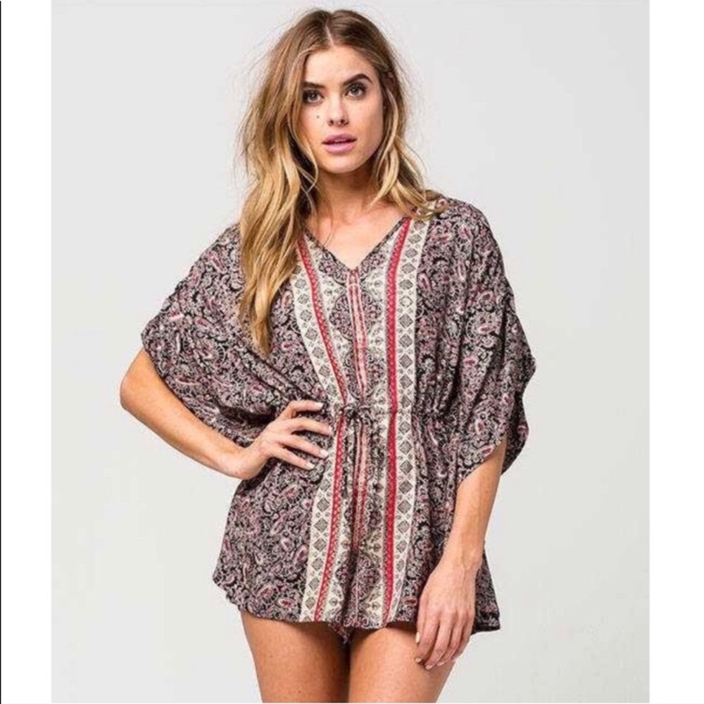 ANGIE  Boho Style Romper Size Small